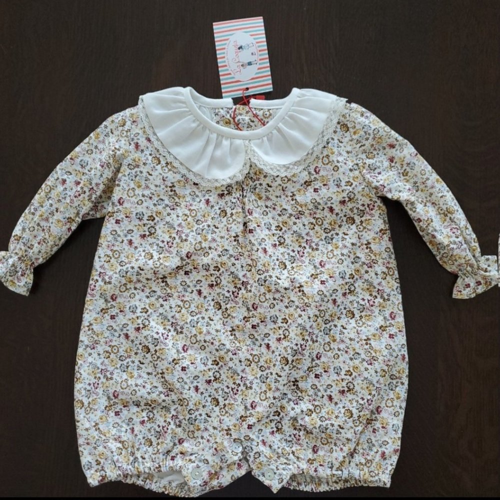 La Coqueta baby romper NWT sz 6 months